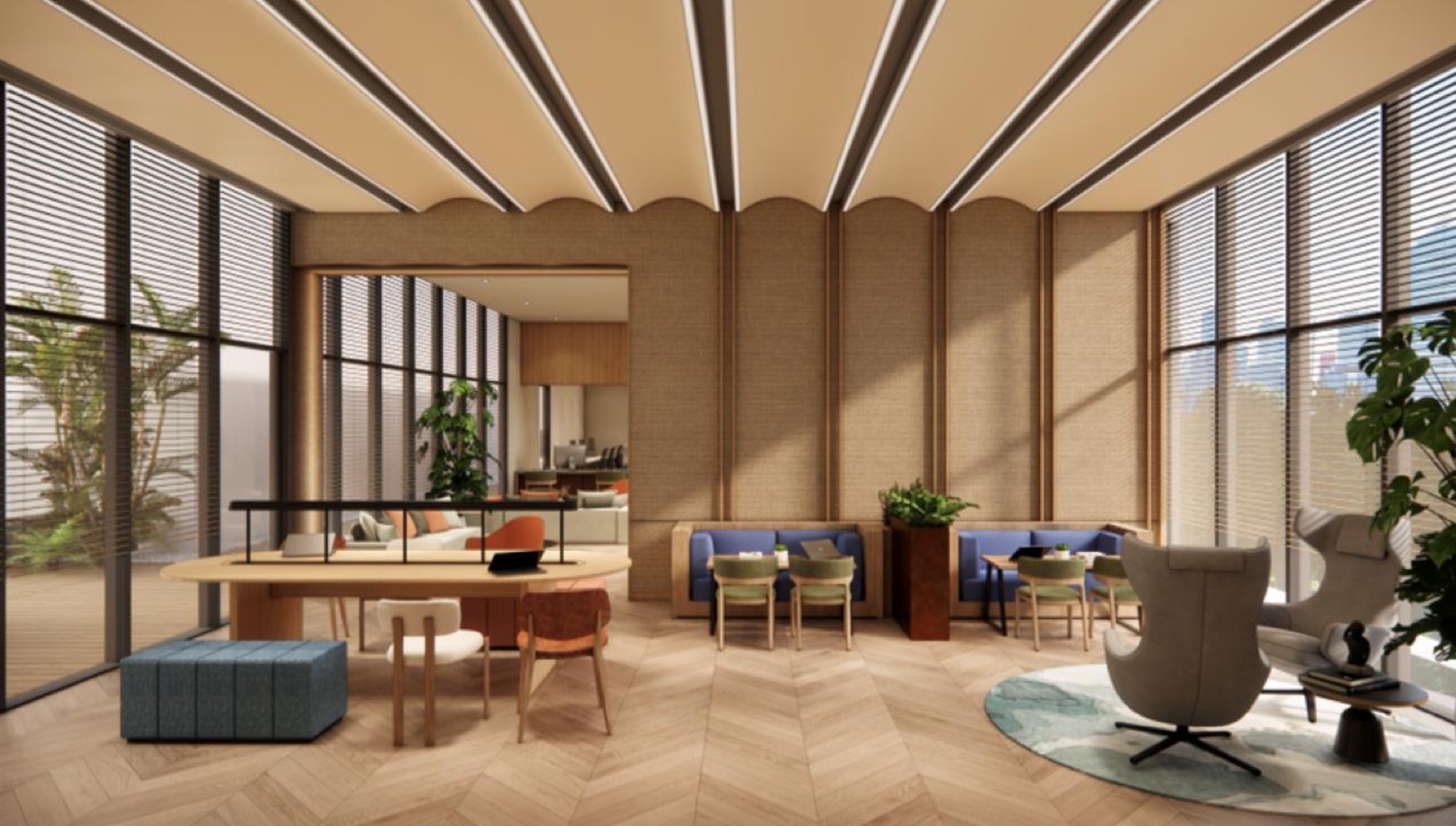 Indoor co-working