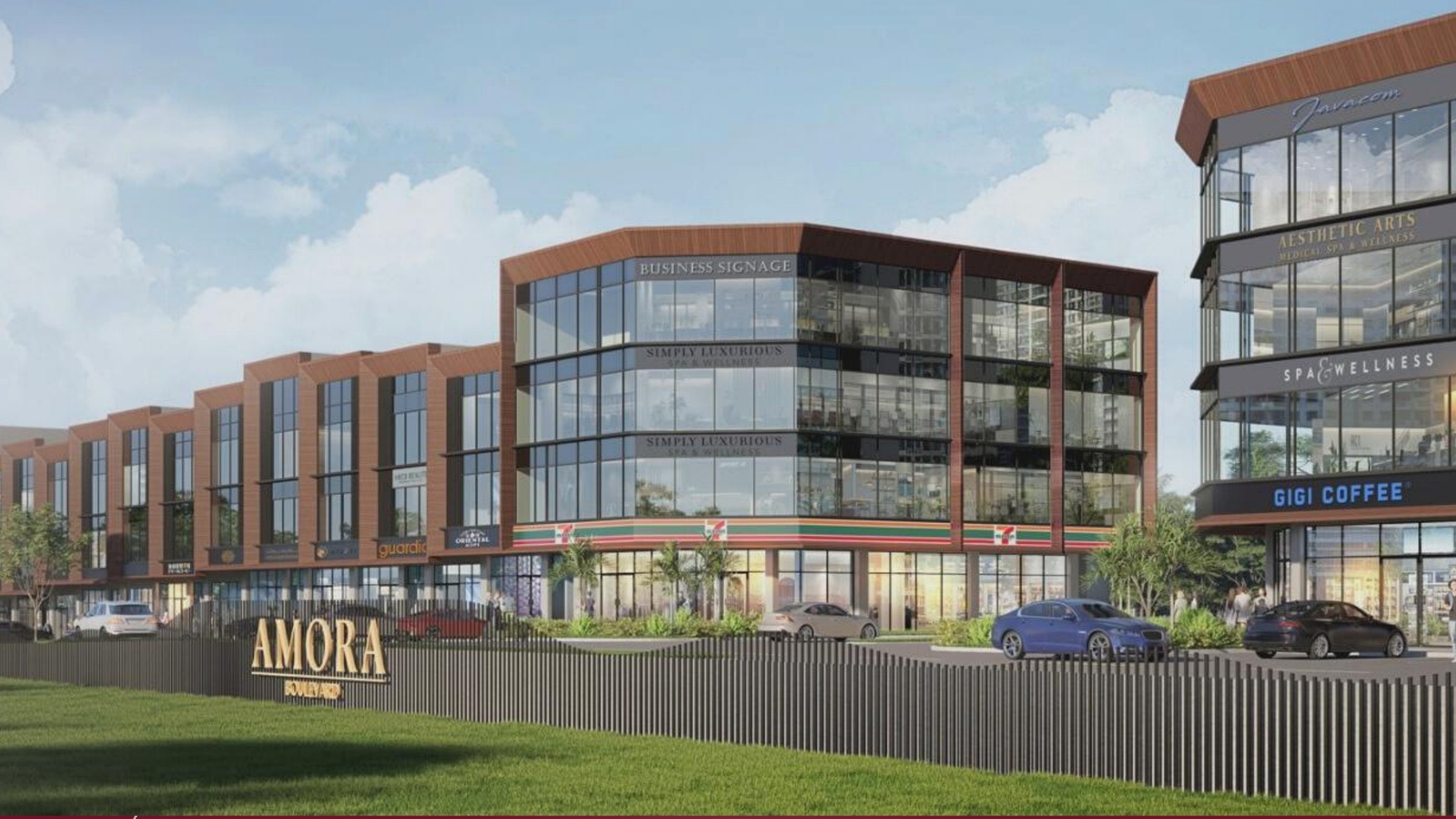 Amora Boulevard Tampoi Freehold Shoplots